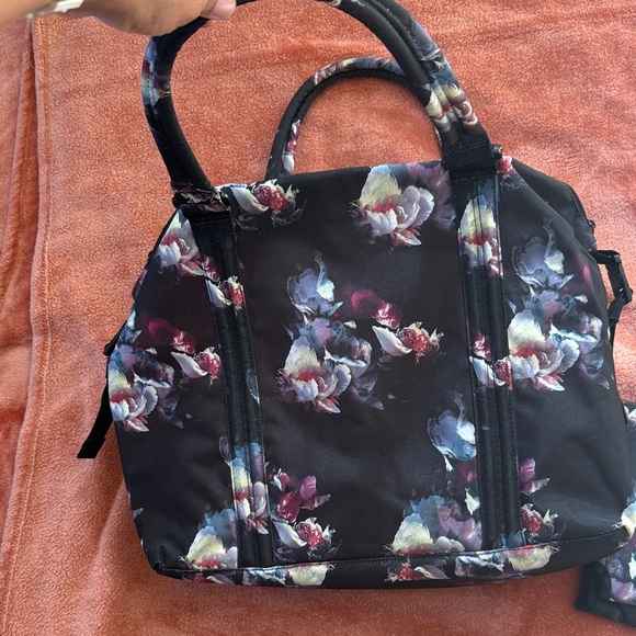 Herschel Supply Co | Black & Purple Floral Baby Bag Set - Picture 5 of 7